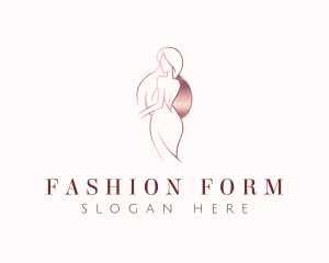 Beautiful Woman Dress logo design