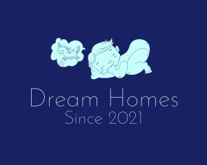 Baby Store - Unicorn Baby Dream logo design