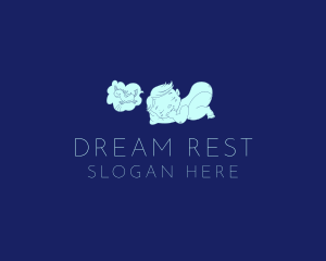 Unicorn Baby Dream logo design