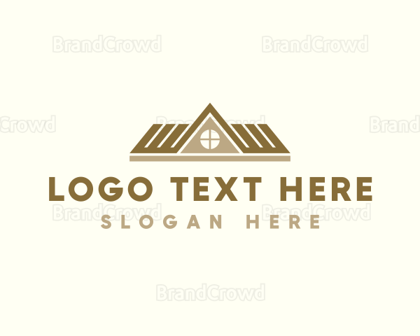 Roofing Remodeling Construction Logo