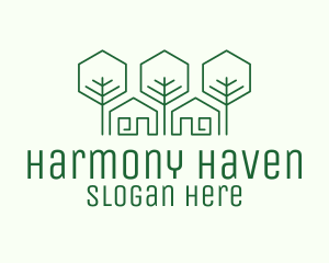 Green Home Builder Logo