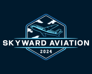 Aviation Airplane Travel logo design