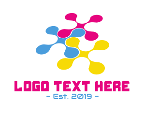 Splatter - Print Colors logo design