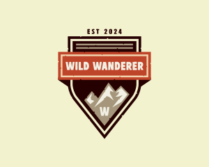 Outdoor Mountain Adventure logo design