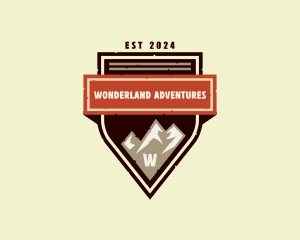 Outdoor Mountain Adventure logo design