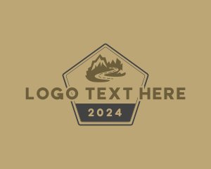 Outdoor - Mountain Trail Adventure logo design