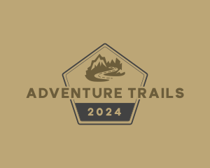 Mountain Trail Adventure logo design