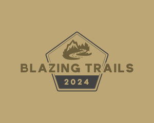 Mountain Trail Adventure logo design