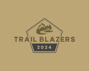 Mountain Trail Adventure logo design