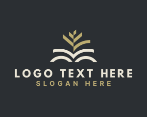 Publisher - Book Tree Literature Writer logo design