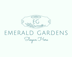 Nature Floral Wellness Spa logo design