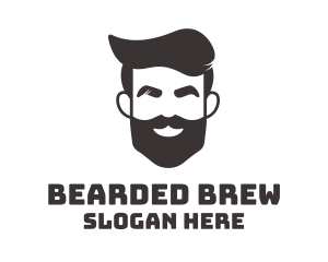 Beard Man Salon logo design