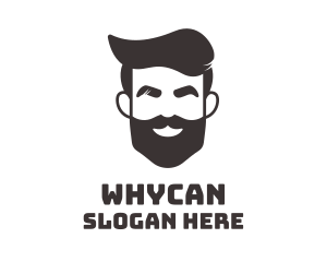 Hairstyle - Beard Man Salon logo design