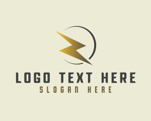 Voltage - Electric Lightning Letter Z logo design