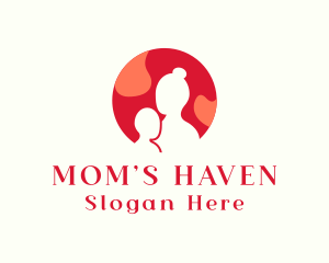 Mother Child Love logo design