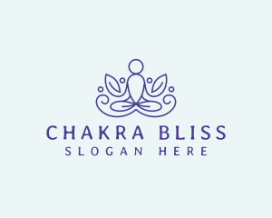 Yoga Spa Meditation logo design