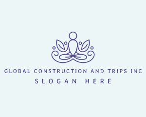 Relaxation - Yoga Spa Meditation logo design