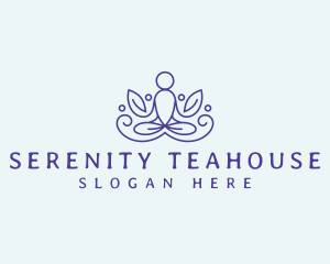 Yoga Spa Meditation logo design