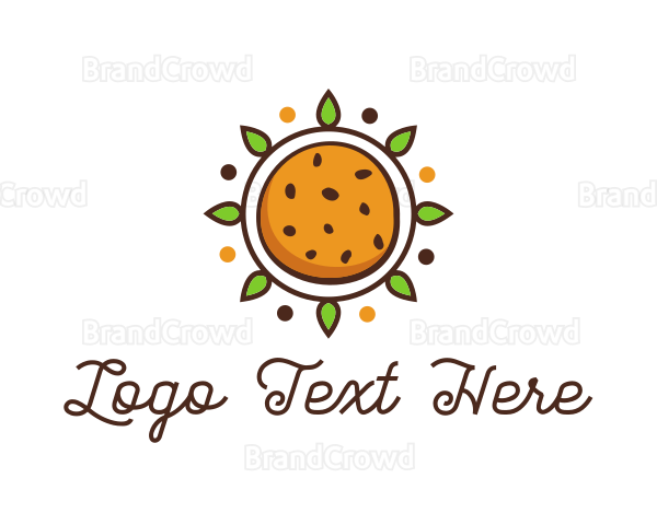 Vegan Sun Cookie Logo