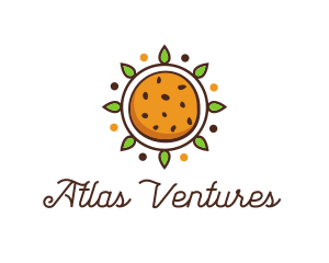 Vegan Sun Cookie logo design