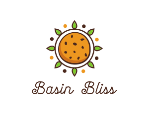 Vegan Sun Cookie logo design