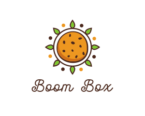 Vegan Sun Cookie logo design