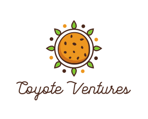 Vegan Sun Cookie logo design