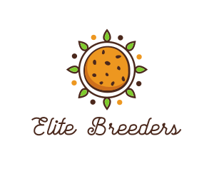 Vegan Sun Cookie logo design