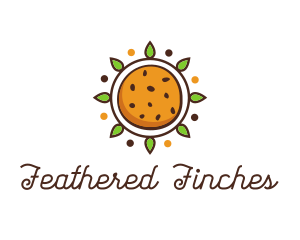 Vegan Sun Cookie logo design