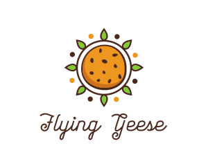 Vegan Sun Cookie logo design