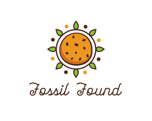 Vegan Sun Cookie logo design