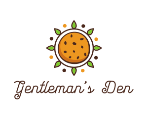 Vegan Sun Cookie logo design