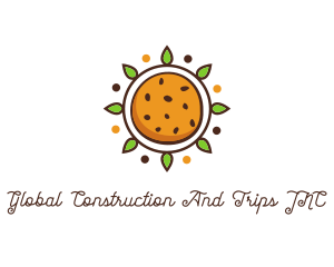 Cooking - Vegan Sun Cookie logo design