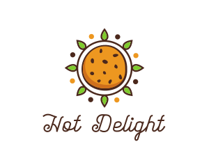 Vegan Sun Cookie logo design