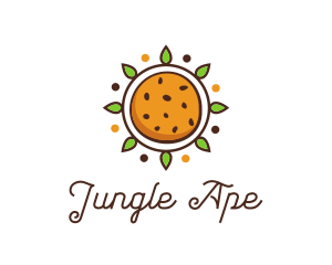 Vegan Sun Cookie logo design