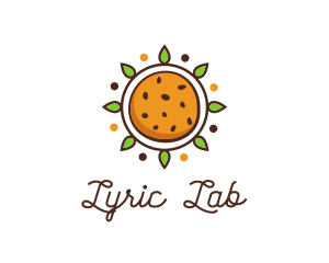 Vegan Sun Cookie logo design