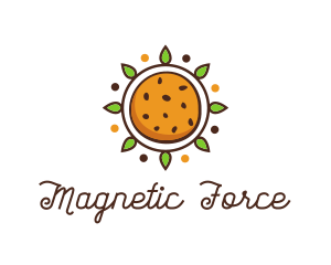 Vegan Sun Cookie logo design