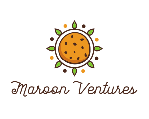 Vegan Sun Cookie logo design