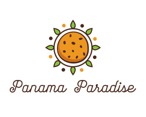 Vegan Sun Cookie logo design