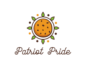 Vegan Sun Cookie logo design