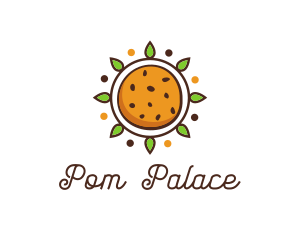 Vegan Sun Cookie logo design