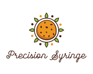 Vegan Sun Cookie logo design