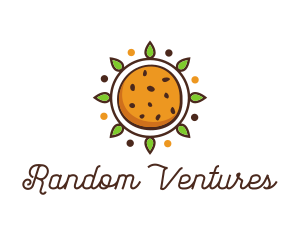 Vegan Sun Cookie logo design