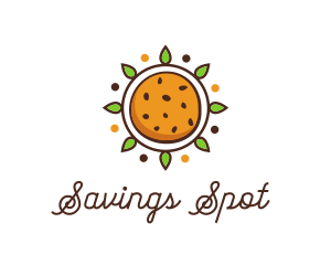 Vegan Sun Cookie logo design