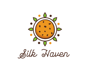 Vegan Sun Cookie logo design