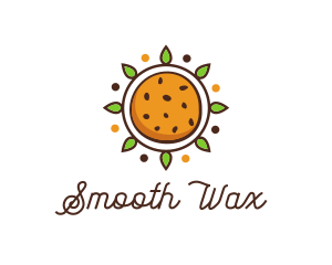 Vegan Sun Cookie logo design