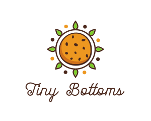 Vegan Sun Cookie logo design