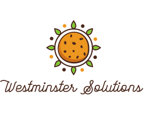 Vegan Sun Cookie logo design