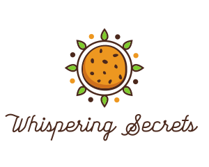 Vegan Sun Cookie logo design