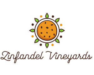 Vegan Sun Cookie logo design